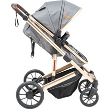 Baby2Go Berlin Travel Bebek Arabası Gri