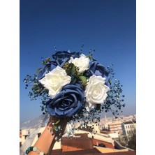 Medusa Gelin Buketi ve Damat Yaka Çiçeği Okyanus