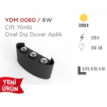 Ycl Çift Yön LED Dış Duvar Aplik YDM-0060