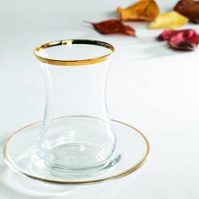 Rakle Avantgarde Gold 12 Parça Çay Seti - 150 ml