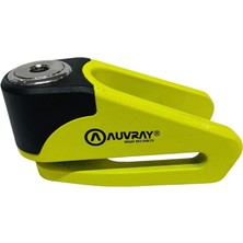 LK Auvray BD-210 Motosiklet Disk Kilidi Sarı