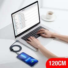 Baseus 1.2m Ultra Hızlı 20W Type-C To iPhone Şarj Kablosu Iphone 14,13,12 Pro Max Şarj Kablosu