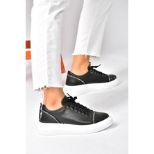 Siyah Taş Detaylı Günlük Spor Ayakkabı Sneakers P274049309