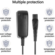 Gorgeous PHILIPS-NORELCO-HQ8505 Yedek Fit Norelco 7000 5000 3000 Serisi Elektrikli Tıraş Makinesi Abd Plug Için Tıraş Makinesi Şarj Kablosu (Yurt Dışından)