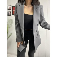 Deli Dolu Moda Kadın Blazer Ceket