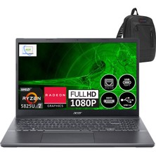 Acer Aspire 5 A515-47 AMD Ryzen 7 5825U 16 GB 2TB SSD Windows 11 Pro 15.6" FHD Taşınabilir Bilgisayar NXK80EY024 + ZETTAÇANTA