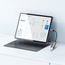 CA-2690 2 In 1 Lightning To Usb-A 3.0 Lightning Şarj ve Veri Aktarım Cihazı-Gri