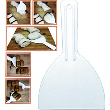 Dos Kristal Şeffaf Hamur Spatulası 15.5 X 9.5 Cm Baklava Dilimleyici Ve Servis Aleti