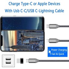 Bonjux Iphone 11 12 13 14 Uyumlu Yeni Nesil Type-C To USB Dönüştürücü Şarj Başlık Dönüştürücü Otg