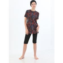 Secret Moda Yarı Kapalı Hızlı Kuruma Özellikli Tesettür Mayo Çocuk  9 10 Yaş