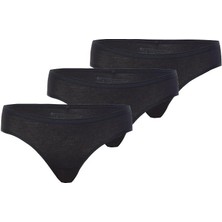 Blackspade Kadın Slip Külot 3'lü Paket Essential 1575
