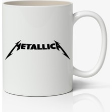 Anime Marketi Metallica Beyaz Porselen Kupa Bardak