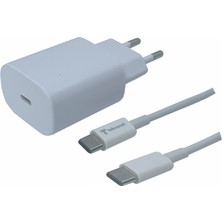 Teknonet TN-HCH12 25W 1 Çıkışlı 3000 Mah Type-C Kablo + Şarj Aleti (Kablo Dahil)