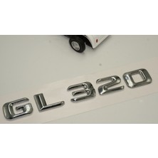 Dk Benz Gl 320 Bagaj Krom Metal 3m 3D Yazı Logo