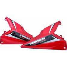 Kaly Honda ACE 125 Kırmızı Yan Kapak Takımı