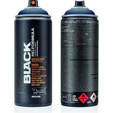 Black Seri 400 ml Sprey Boya BLK5092 Dark Indigo