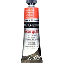 Daler Rowney Georgian Yağlı Boya 38ML 503 Cadmium Red Pigment Natural