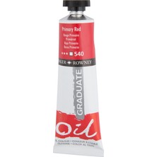 Daler Rowney Graduate Yağlı Boya 38ML 540 Primary Red