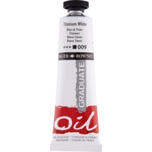 Daler Rowney Graduate Yağlı Boya 38ML 009 Titanium White