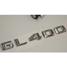 Dk Benz Gl 400 Bagaj Krom Metal 3m 3D Yazı Logo