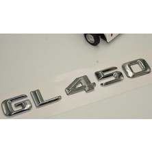Dk Benz Gl 450 Bagaj Krom Metal 3m 3D Yazı Logo