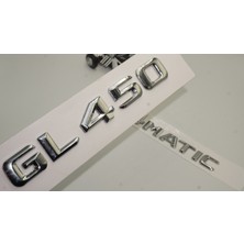 Dk Benz Gl 450 4matic Bagaj Krom Metal 3m 3D Yazı Logo