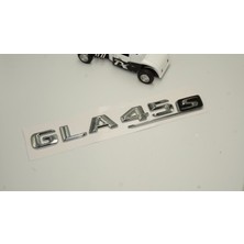 Dk Benz Gla 45S Bagaj Krom Metal 3m 3D Yazı Logo