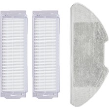 Mija Xiaomi Vacuum Mop 2 Pro (MJST1SHW) Siyah Uyumlu 3 Parça Filtre Fırça Seti