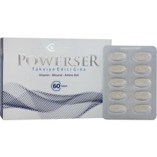 Pharmaser Powerser Triblus Terrestis Saw Palmetto Ve Vitaminler Içeren Takviye