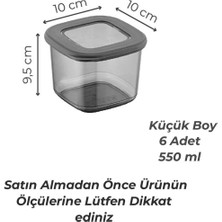 Kitchen Life 12 Adet Antrasit Etiketli ve Kaşıklı Baharatlık Seti -550 ml - 12 li Baharat Takımı Seti