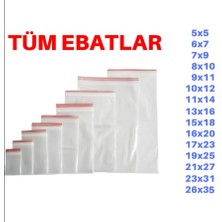 Poppy Kilitli Naylon Torba 15 x 18 cm 100 Adet