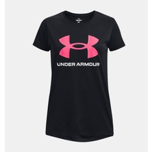 Under Armour Kız Çocuk UA Tech™ Baskılı Fill Big Logo Kısa Kollu 1377016-002