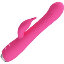 Lilitu Shop Lilitushop USB Şarjlı 12 Titreşim & 3 Rotasyon Fonksiyonlu Teknolojik G-Spot Vajinal Vibratör