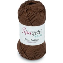 Pure Cotton Çikolata Kahve El Örgü Ipliği
