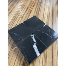Pietramosaic Nero Merguina Bardaka Altlığı