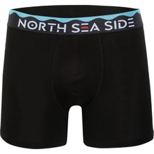 North Sea Side 3 Lü Paket Pamuk Elastan  Boxer