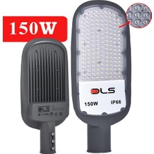 DLS 150W LED Yol Sokak Armatür Dls Park Bahçe Çevre Site Bina Dış Mekan Lamba Aydınlatma Ledli Sokak Armatürü