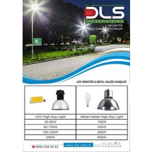 DLS 150W LED Yol Sokak Armatür Dls Park Bahçe Çevre Site Bina Dış Mekan Lamba Aydınlatma Ledli Sokak Armatürü