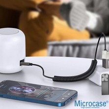 Microcase Araç Bilgisiyar Televizyon USB Bluetooth 5.0 Aux 3.5mm Ses Adaptörü - Siyah AL3533