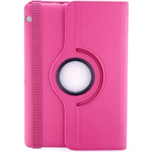 Happycase Huawei Mediapad T3 10 / 9.6 Kılıf 360 Tablet Dönerli  Kılıf - Pembe