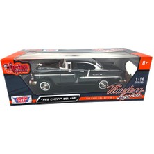 Vardem Oyuncak Koleksiyonerler Için 1955 Model Chevy Bel Air 1:18 Ölçek