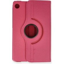 Happycase Huawei Matepad T8 8 Kılıf 360 Tablet Dönerli  Kılıf - Pembe