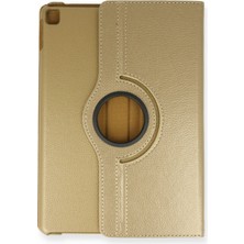 Happycase iPad 10.2 (7.nesil) Kılıf 360 Tablet Dönerli  Kılıf - Gold