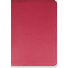 Happycase iPad 10.2 (8.nesil) Kılıf 360 Tablet Dönerli  Kılıf - Pembe