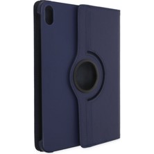 Happycase iPad 2022 10.9 (10.nesil) Kılıf 360 Tablet Dönerli  Kılıf - Lacivert