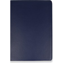 Happycase iPad 9.7 (2017) Kılıf 360 Tablet Dönerli  Kılıf - Lacivert