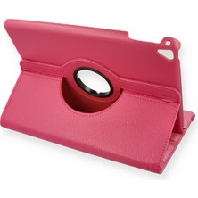 Happycase iPad Air 2 9.7 Kılıf 360 Tablet Dönerli  Kılıf - Pembe