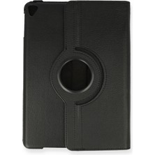 Happycase iPad Air 3 10.5 Kılıf 360 Tablet Dönerli  Kılıf - Siyah