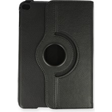 Happycase iPad Mini 4 Kılıf 360 Tablet Dönerli  Kılıf - Siyah