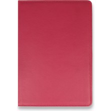 Happycase iPad Pro 11 (2018) Kılıf 360 Tablet Dönerli  Kılıf - Pembe